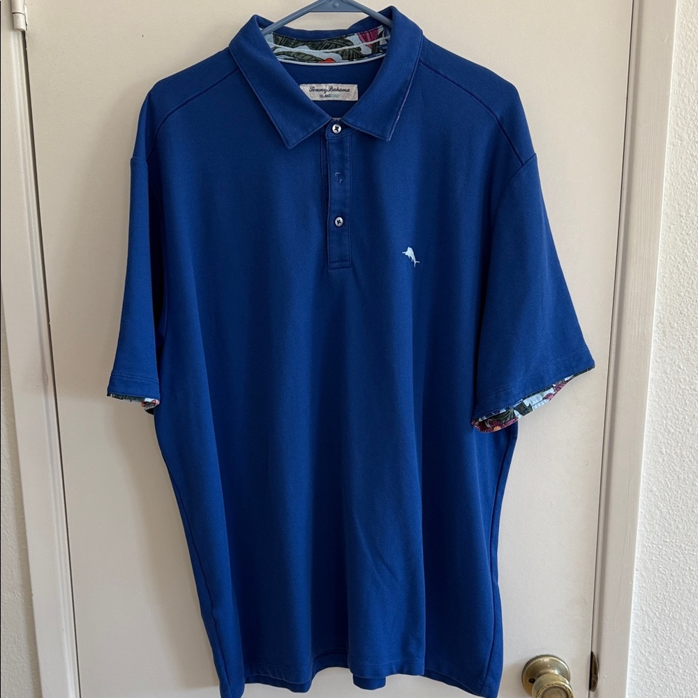 Tommy Bahama IslandZone Royal Blue Polo XXL